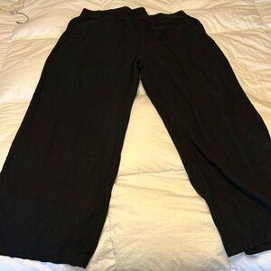 Wise leg linen pants